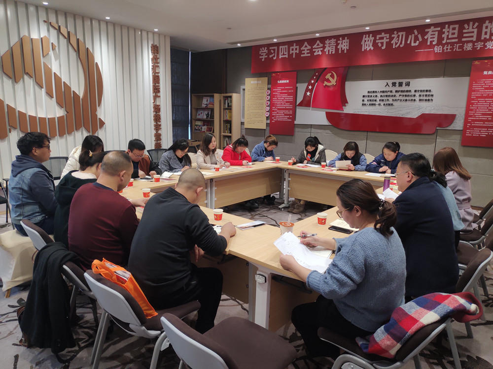 湖北東信醫藥有限公司黨支部 “不忘初心、牢記使命”主題教育專題民...